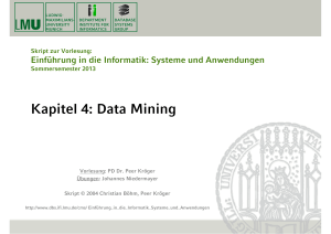 Data Mining - LMU Munich