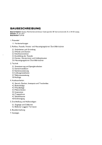 baubeschreibung - Eigentumswohnung Leipzig kaufen | exklusive