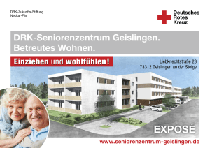 exposé - DRK Seniorenzentrum Geislingen