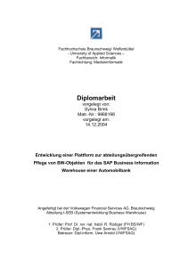 Diplomarbeit - Publication Server of Ostfalia University of Applied