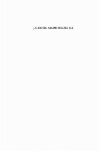 Fichte: Band 2: Kollegnachschriften 1796–1804 - frommann