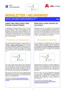 newsletter / nieuwsbrief - INTERREG Deutschland