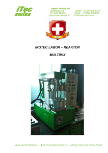 ingtec ag - Ingtec Technik AG