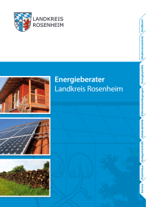 Energieberater Landkreis Rosenheim