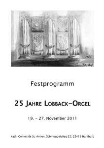 Orgelfestwoche St. Annen.p65 - Lobback