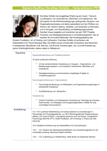 Diplom-Kauffrau Dorothee Schäfer – Heilpraktikerin PSY