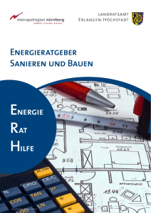 ENERGIERAtGEbER SANIEREN uND BAuEN ENERGIE
