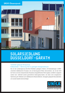 solarsiedlung düsseldorf-garath