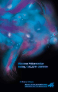 Münchner Philharmoniker Freitag, 17.12.2010