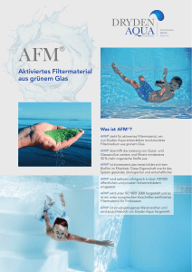 AFM Filtermedium