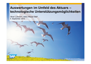 Auswertungen im Umfeld des Aktuars &ndash; technologische - qx-Club
