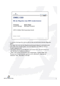 OWB2ODI-Mit der Migration das DWH modernisieren.pptx