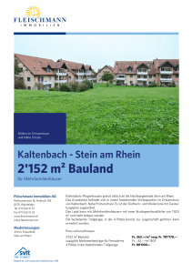 2`152 m Bauland - Fleischmann Immobilien