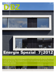 Energie Spezial 7 | 2012