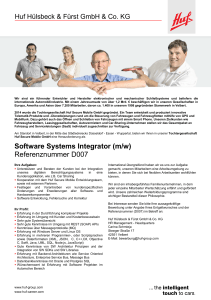 D007_Software Systems Integrator