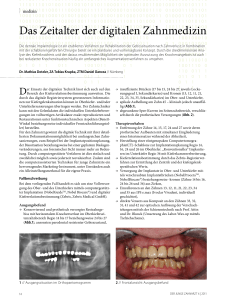 Das→Zeitalter→der→digitalen→Zahnmedizin - Dotzler