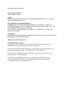 Ilse Sch&uuml;tte, Dipl