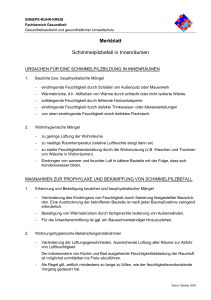 Schimmelpilz-Merkblatt 2004 - Ennepe-Ruhr
