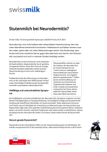 Stutenmilch bei Neurodermitis?