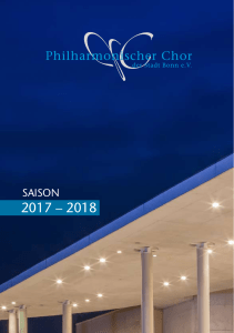 saison - Philharmonischer Chor Bonn