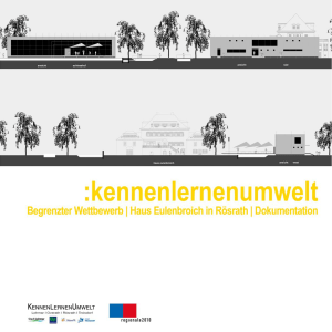 begrenzter Wettbewerb - Dokumentation R&ouml;srath (ca. 3,8 MB)