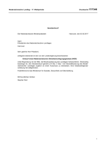 Niedersächsischer Landtag - 17. Wahlperiode Drucksache 17/7346