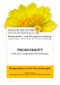 probeskript - Heilpraktiker Online Shop
