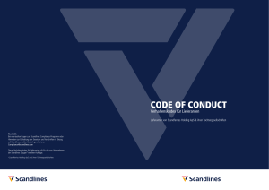 code of conduct