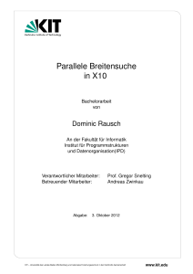 Breitensuche in X10 - IPD Snelting