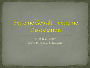 Extreme Gewalt – extreme Dissoziation