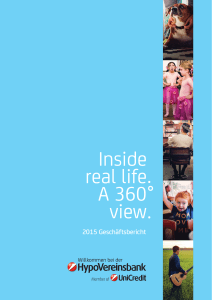 Inside real life A 360 view . ° . - Das Unternehmen