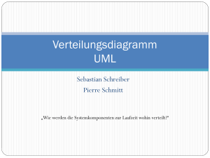 Verteilungsdiagramm UML