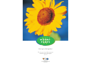 ww&auml;rme- pumpe