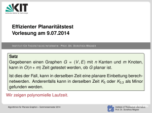 Vorlesung Algorithmen II - ITI Wagner