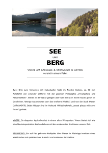 SEE BERG - VIVERE suites and rooms