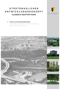 Städtebauliches Entwicklungskonzept für den Stadtteil Gladbeck