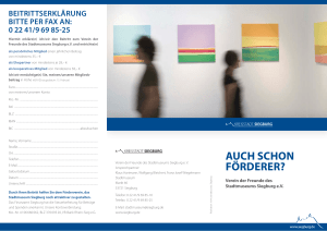 Förderverein Stadtmuseum (pdf )