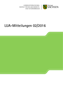 LUA-Mitteilung 03/2015 - Publikationen