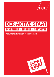 der aktive staat - DGB Bestellservice