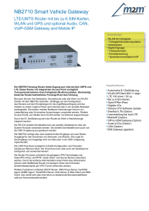 NB2710 Smart Vehicle Gateway