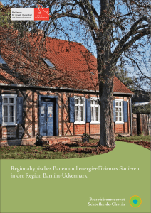 Regionaltypisches Bauen und energieeffizientes