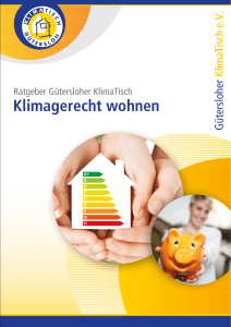 Klimagerecht wohnen - G&uuml;tersloher KlimaTisch