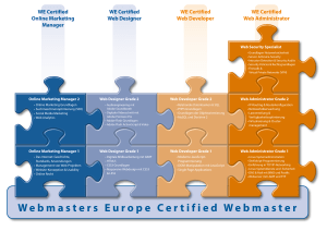 Webmasters Europe Certified Webmaster