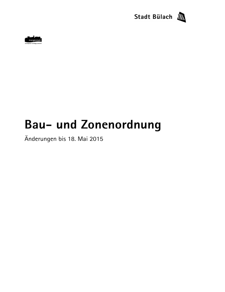 Bau- Und Zonenordnung