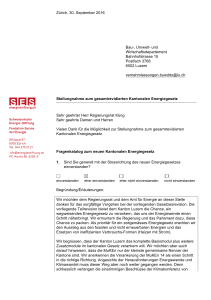 zur Stellungnahme der SES