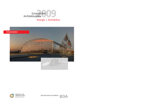 Europ&auml;ischer Architekturpreis Energie + Architektur