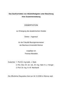 dissertation - UB Weimar OPuS - Bauhaus