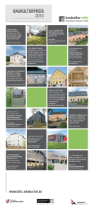 baukulturpreis 2015 - Bundesstiftung Baukultur