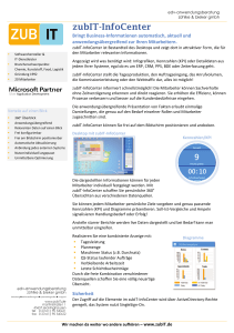 PDF zubIT InfoCenter