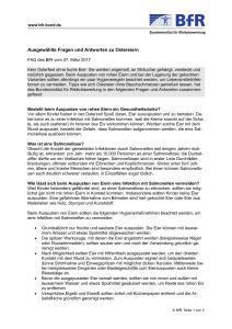 Ausgew&auml;hlte Fragen und Antworten zu Ostereiern